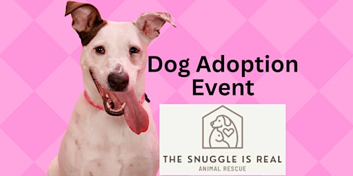 Dog Adoption Event and Fundraiser for The Snuggle Is Real Animal Rescue primary image