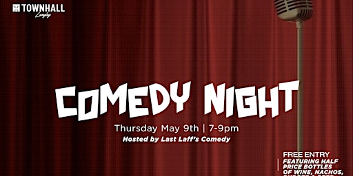 Primaire afbeelding van Comedy Night presented by Last Laff's Comedy