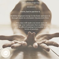 Imagen principal de Mini Power Yoga Class