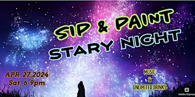 Sip & Paint .......Stary Nights primary image