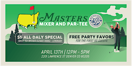 Masters Mixer and Par-Tee