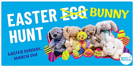 Easter Bunny Hunt at Sports Basement Walnut Creek