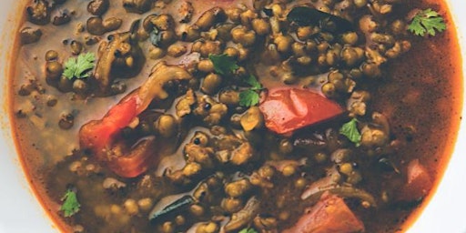 Primaire afbeelding van Online Cooking - Beluga Lentil and Mixed Mushroom Bowl