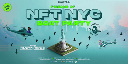 Hauptbild für Pigeons of NFT NYC Boat Party
