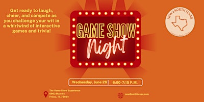 Game Show Night - In Frisco! primary image