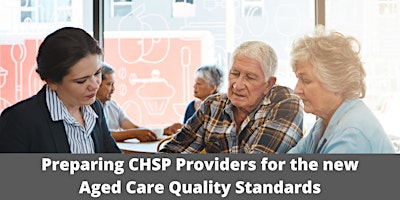 Hauptbild für Preparing CHSP providers for the new Aged Care Quality Standards