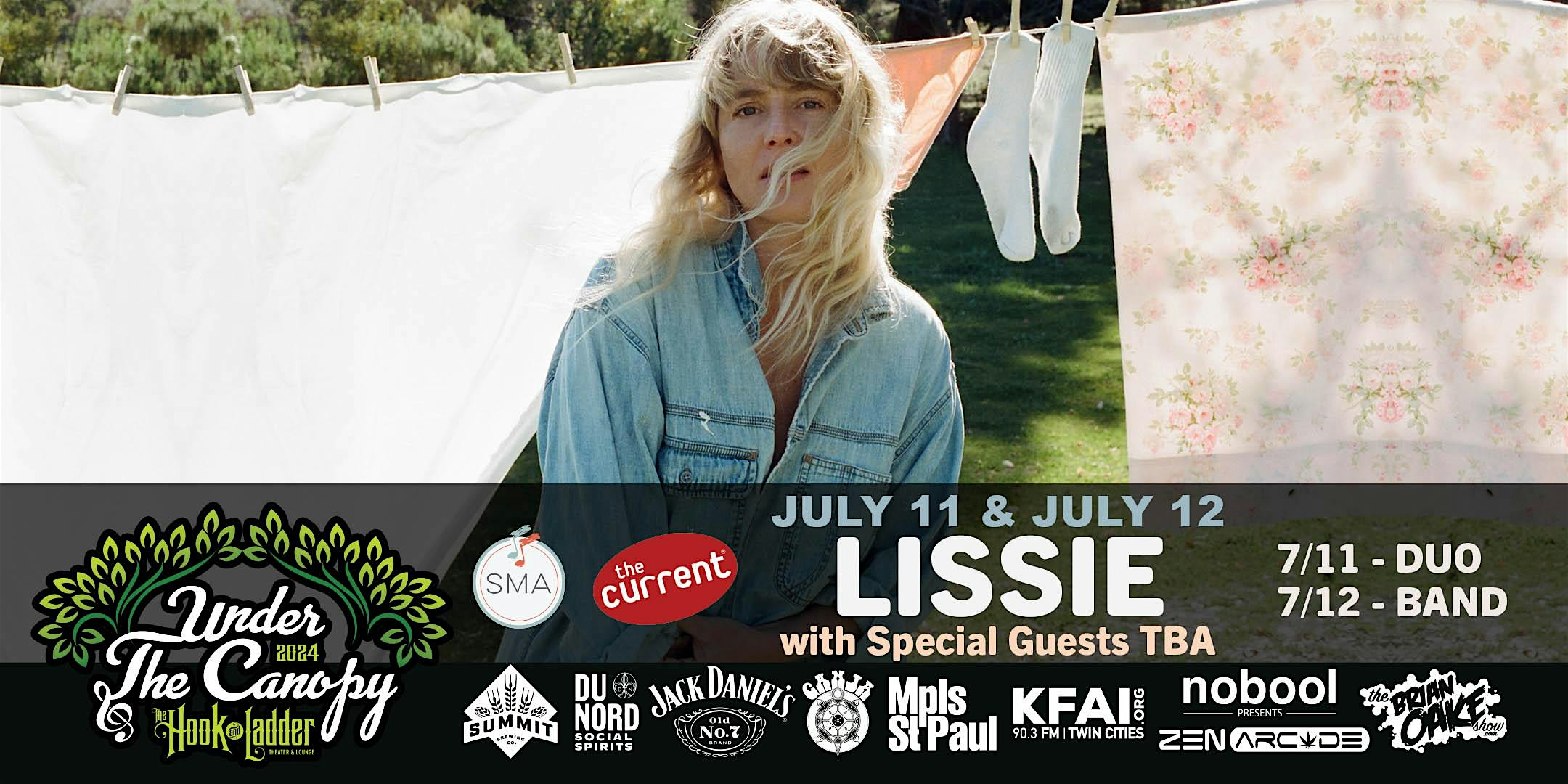 LISSIE (Full Band) with guest TBA