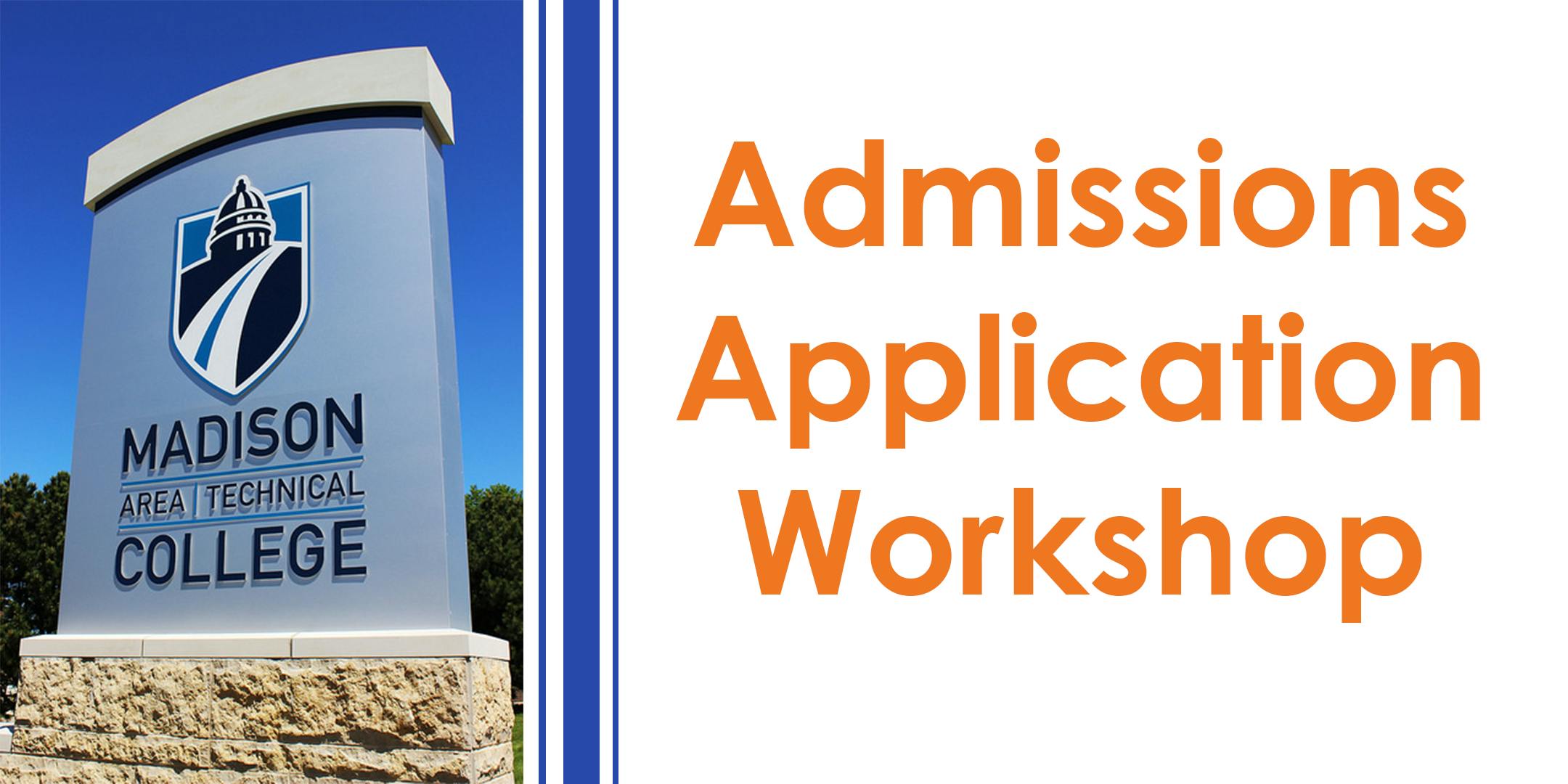 Admissions Application Workshop