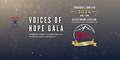 Imagem principal do evento CASACD's Voices of Hope Gala