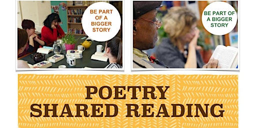 Hauptbild für Poetry Shared Reading
