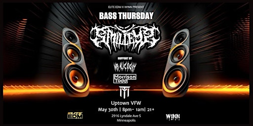 Imagem principal do evento BASS THURSDAY :: Smilleyz | Mr.NiceGuy, Morrison Todd, & Miguel Tobar