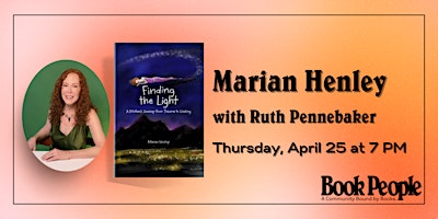 Immagine principale di BookPeople Presents: Marian Henley - Finding The Light 