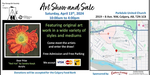 Imagen principal de The Group Art society of Calgary's Spring Show and Sale