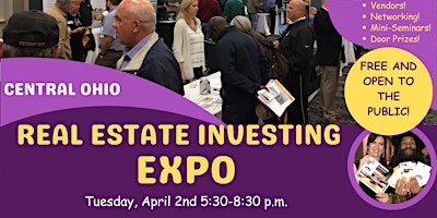 Imagen principal de RESCHEDULED: Central Ohio Real Estate Investing Expo