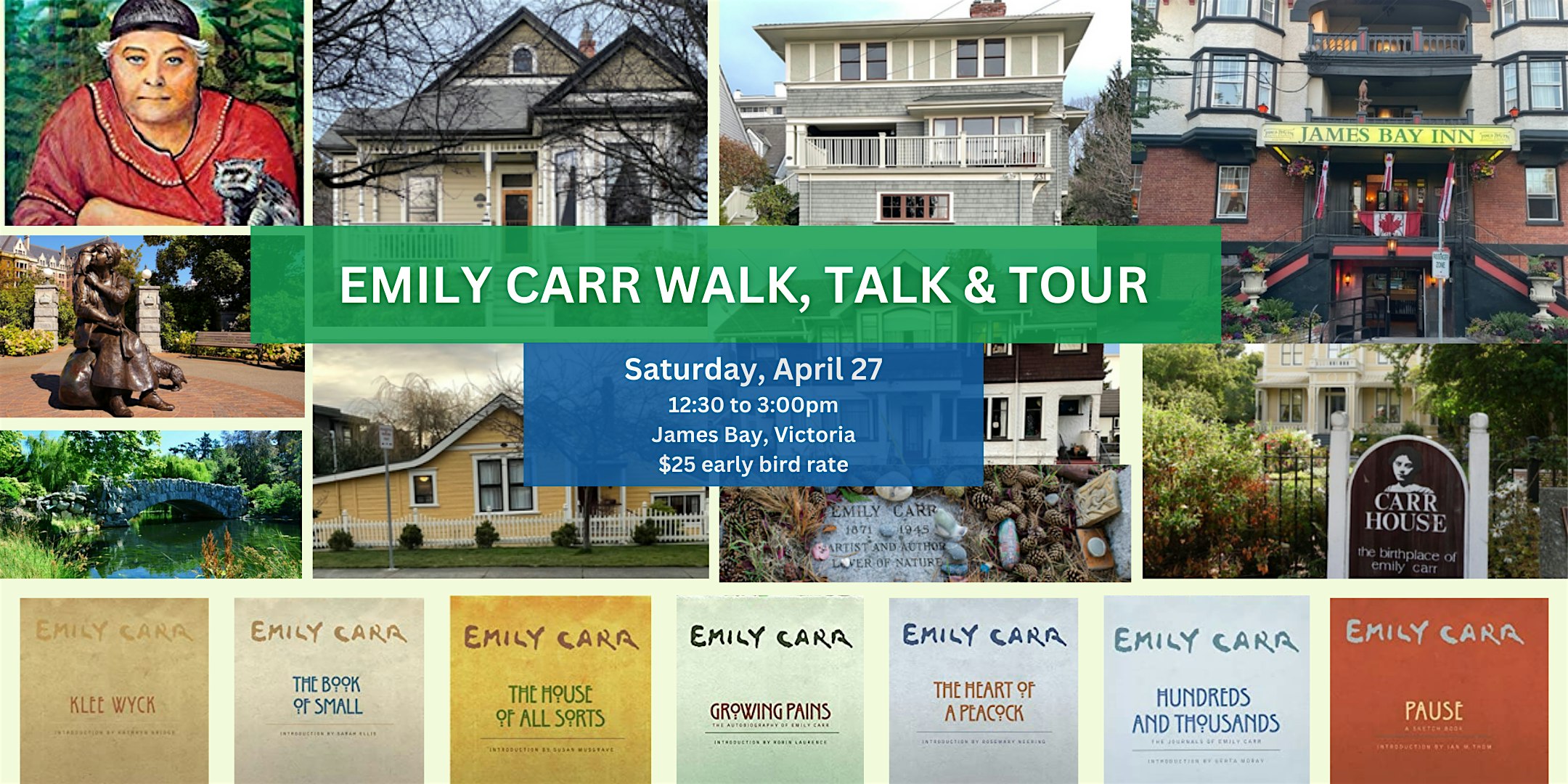 Emily Carr  Chronicles Walk, Talk & Tour in the Afternoon