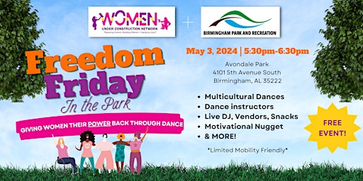 Imagem principal do evento WUCNetwork Freedom Friday in the Park