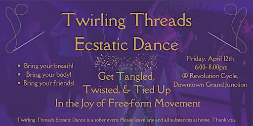 Twirling Threads Ecstatic Dance primary image