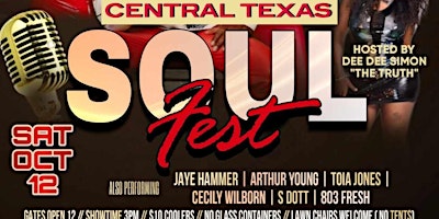 Immagine principale di Central Texas Soul Fest 2024 