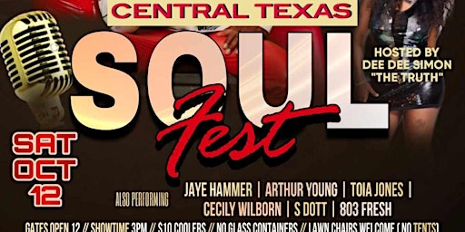 Hauptbild für Central Texas Soul Fest 2024