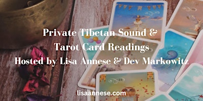Immagine principale di A Day of Healing: Tarot Card Readings & Private Tibetan Sound Healing 