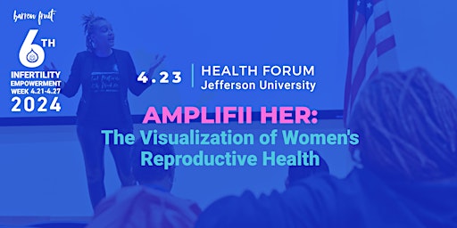 Imagem principal do evento Amplifii™ Her: The Visualization of Women's Reproductive Health