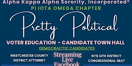 Alpha Kappa Alpha Sorority, Inc. Pi Iota Omega Chapter Voter Education