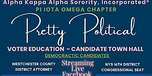 Alpha Kappa Alpha Sorority, Inc. Pi Iota Omega Chapter Voter Education primary image