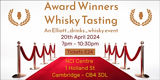 Imagem principal do evento Award Winners Whisky Tasting