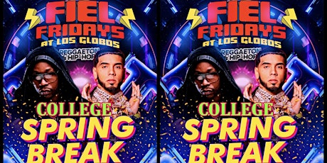 18+FIEL FRIDAYS REGGEATON & HIP HOP FREE W/RSVP