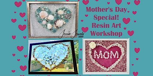 Imagem principal de Mother's Day Special Resin Art Workshop at Moonstone Art Studio