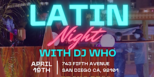 Latin Night with DJ Who primary image