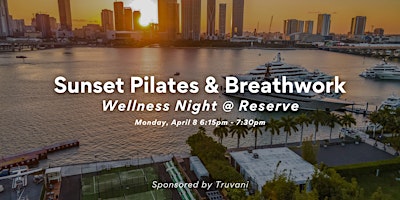 Imagem principal do evento Sunset Pilates & Breathwork @ Reserve Padel
