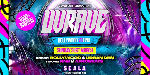 UV RAVE BOLLYWOOD V RNB primary image