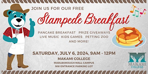 MaKami College Stampede Breakfast primary image