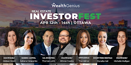 Imagem principal de WealthGenius Real Estate InvestorFest - Ottawa ON [041224]