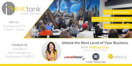 THINKtank | Agent Edition | Lunch & Learn with Melissa Cruz primary image