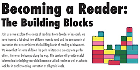 Becoming A Reader: The Building Blocks primary image