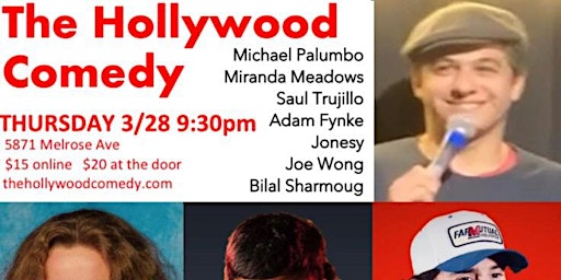 Primaire afbeelding van THURSDAY STANDUP COMEDY: MICHAEL'S SHOW @THE HOLLYWOOD COMEDY