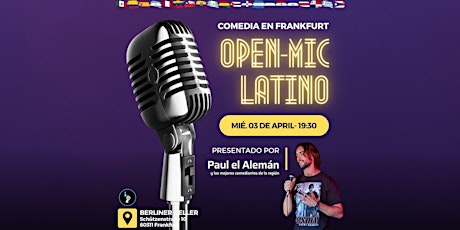 Stand-Up Comedy en ESPAÑOL en Frankfurt