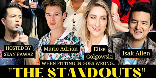 Primaire afbeelding van FRIDAY STANDUP COMEDY SHOW: STANDOUTS COMEDY SHOW @THE HOLLYWOOD COMEDY