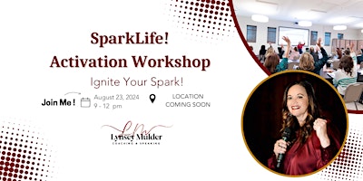 Imagem principal do evento SparkLife!  Activation Workshop