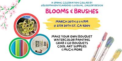 Blooms & Brushes - A Spring Celebration Collab primary image