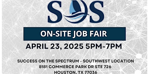 Imagem principal do evento SOS Southwest On-Site Job Fair