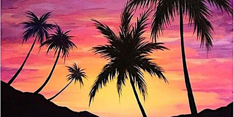 Beach Night Paint and Sip in Northside Cincinnati