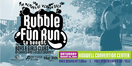 Primaire afbeelding van Health Expo Bubble Fun Run