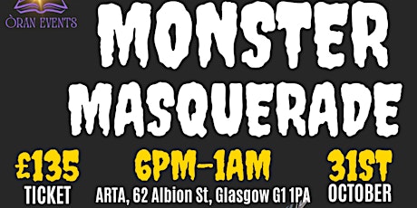 Monster Masquerade - Halloween Ball