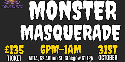 Monster Masquerade - Halloween Ball primary image