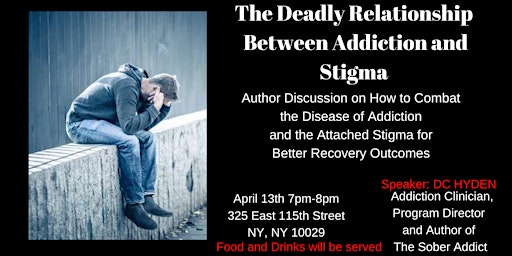 Imagem principal do evento Author Talk: The Deadly Relationship Between Addiction and Stigma
