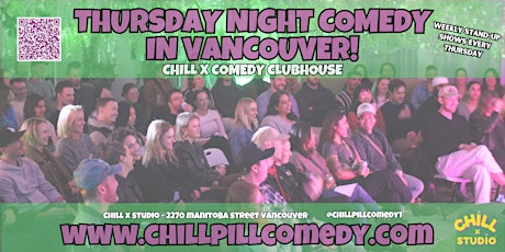 Thursday Night Comedy in Vancouver FT: Headliner TBA on April 25th