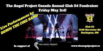 Imagem principal do evento The Angel Project "RARE HEARTS" Fundraiser featuring Down The Fire @ Club54
